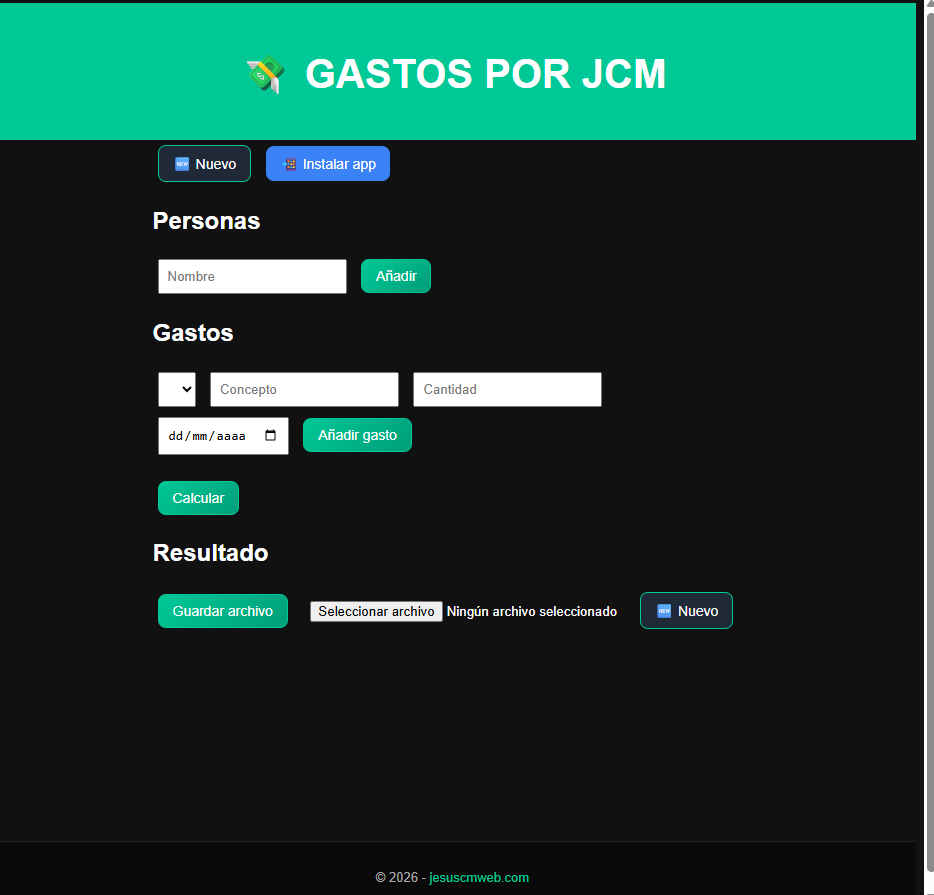 App Gastos Compartidos